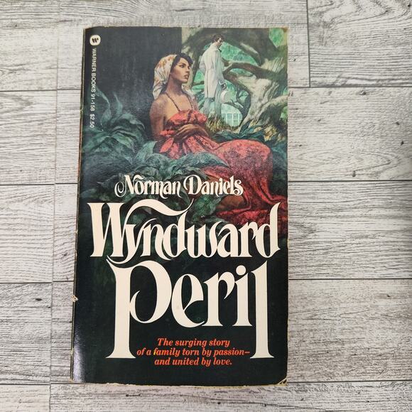 Wyndward Peril by Norman Daniels 1980 First Printing Warner Paperback Romance‎ - Picture 10 of 11